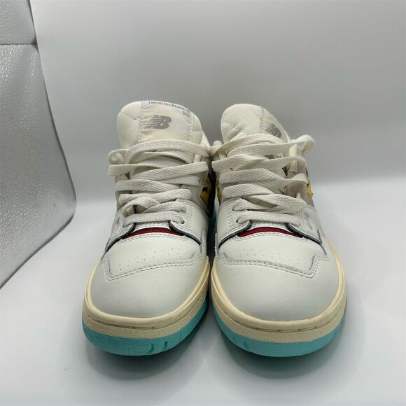 New Balance 550 Sea Salt Yellow Cream Low Top Sneakers Size 6 Women's - Picture 2 of 10